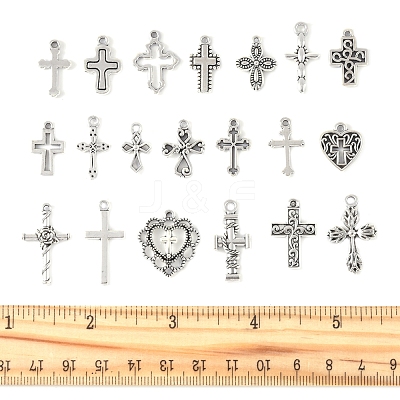 3Sets Tibetan Style Alloy Pendants FIND-FS0003-92-1