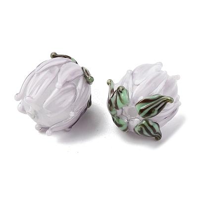 Handmade Lampwork Beads LAMP-F041-02B-1