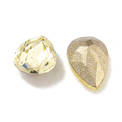Glass Rhinestone Cabochons RGLA-L029-19B-213-1