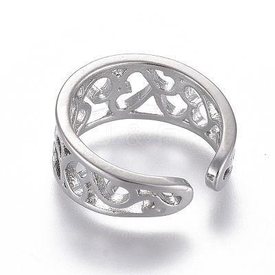 Adjustable Brass Toe Rings RJEW-EE0002-17P-1