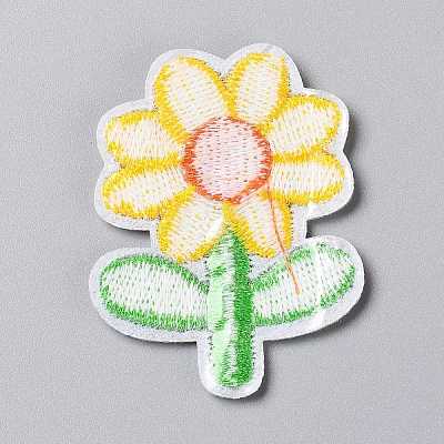 Computerized Embroidery Cloth Iron on/Sew on Patches DIY-P006-15-1