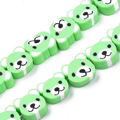 Handmade Polymer Clay Bead Strands CLAY-S096-004-01K-1