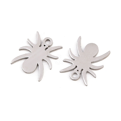 Halloween 304 Stainless Steel Charms STAS-E521-07P-03-1