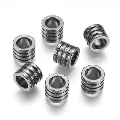 304 Stainless Steel Beads STAS-F123-04B-1