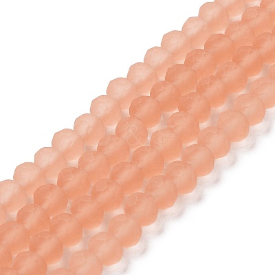 Transparent Glass Beads Strands EGLA-A034-T2mm-MD21-1