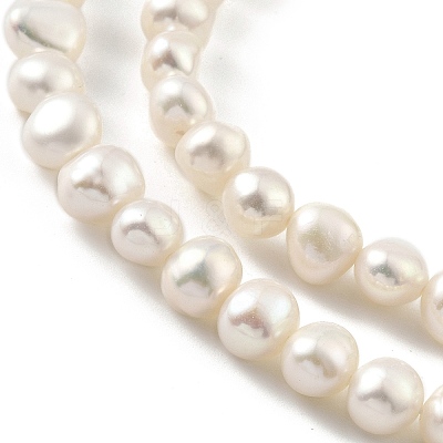 Natural Cultured Freshwater Pearl Beads Strands PEAR-A006-07H-1