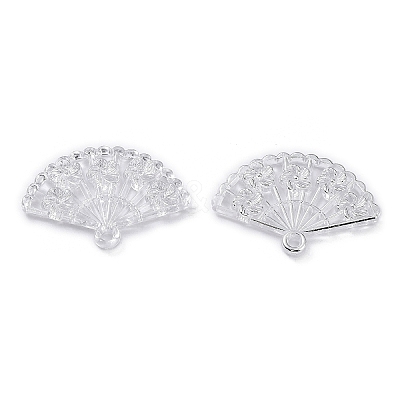 Transparent Acrylic Pendants TACR-A004-07B-02-1