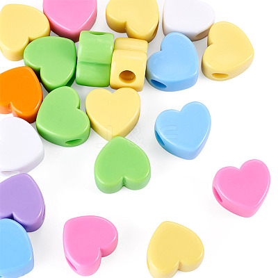 Acrylic European Beads MACR-TAC0001-28A-1