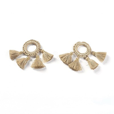 Cotton Tassel Pendants FIND-F008-C03-1