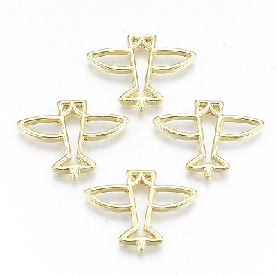 Rack Plating Alloy Filigree Joiners Links PALLOY-T077-28-NR-1