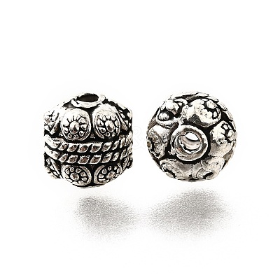 Tibetan Style Alloy Beads TIBE-L008-40AS-1