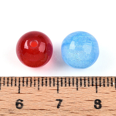 Opaque Resin Beads RESI-N042-10mm-13-1