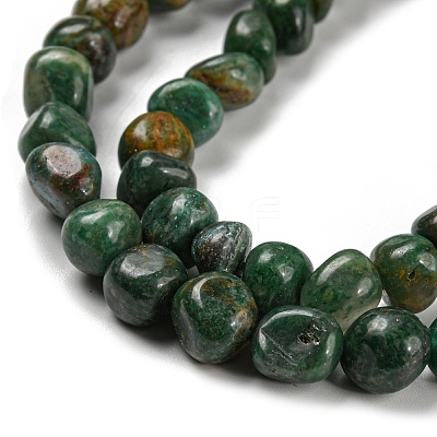 Natural South African Jade Bead Strands G-P070-07A-1