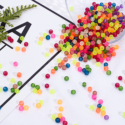 Transparent Glass Beads Strands GLAA-PH0007-77-1