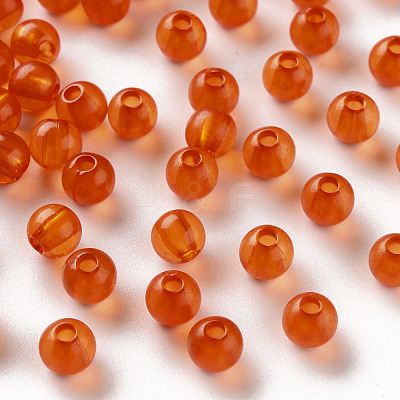 Transparent Acrylic Beads MACR-S370-A6mm-726-1