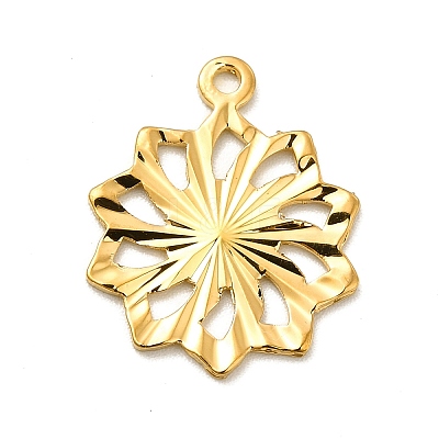 Rack Plating Brass Pendants KK-E067-19G-1