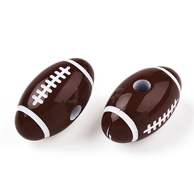Craft Style Acrylic Beads MACR-T023-09-1