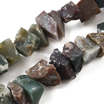 Natural Indian Agate Beads Strands G-I283-F20-1