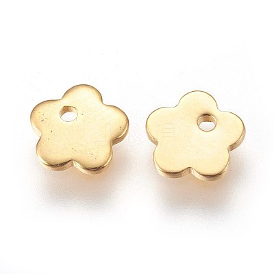 201 Stainless Steel Charms STAS-E447-17G-1