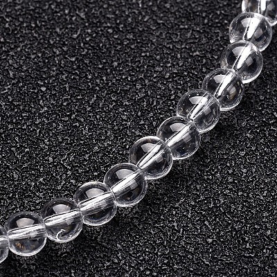 Glass Round Bead Strands GLAA-I028-10mm-01-1