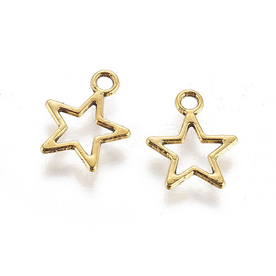 Tibetan Style Alloy Charms GLF10651Y-1