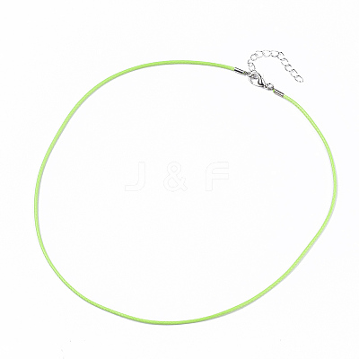 Waxed Cotton Cord Necklace Making MAK-S032-1.5mm-B05-1