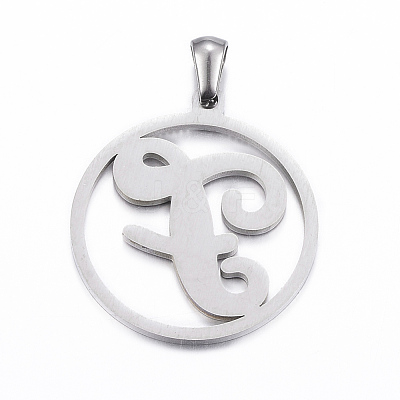 Non-Tarnish 304 Stainless Steel Pendants STAS-K162-048P-1