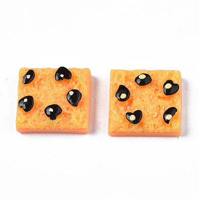 Opaque Epoxy Resin Cabochons CRES-S358-49-1