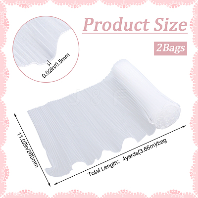 2 Bags Organza Flower Bouquet Wrapping Paper DIY-GF0009-61B-03-1
