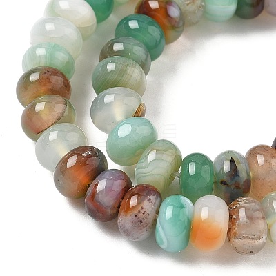 Natural Agate Beads Strands G-H295-C03-17-1