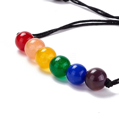 Rainbow Pride Bracelet BJEW-F424-03-1