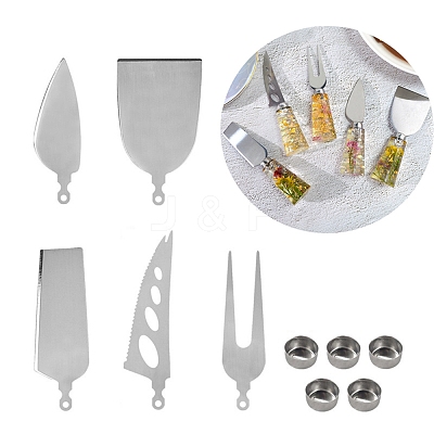 304 Stainless Steel Unfinished Cutlery Set DIY-C055-11P-1