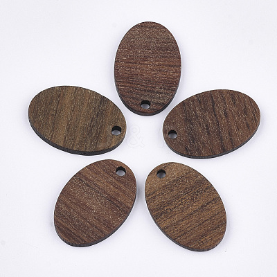 Walnut Wood Pendants WOOD-S054-27-1