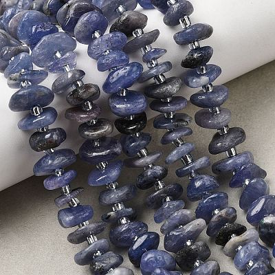Natural Tanzanite Beads Strands G-L649-C07-01-1