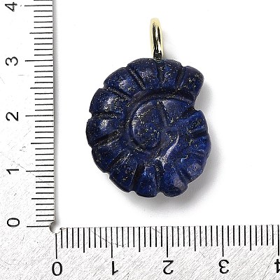 Dyed Natural Lapis Lazuli Pendants G-A287-01G-02-1