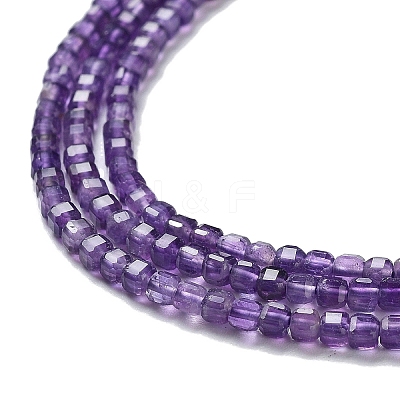 Natural Amethyst Beads Strands G-J400-A03-01-1