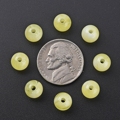 Acrylic Beads MACR-S375-001B-08-1