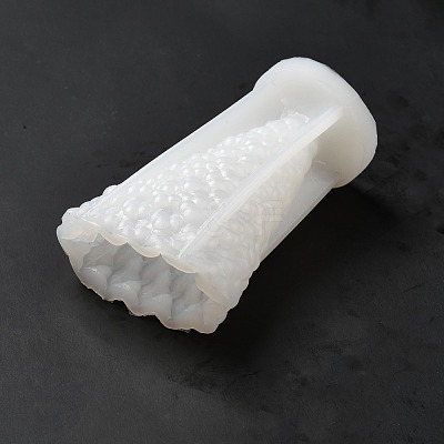 3D Christmas Tree DIY Candle Silicone Molds CAND-B002-09A-1