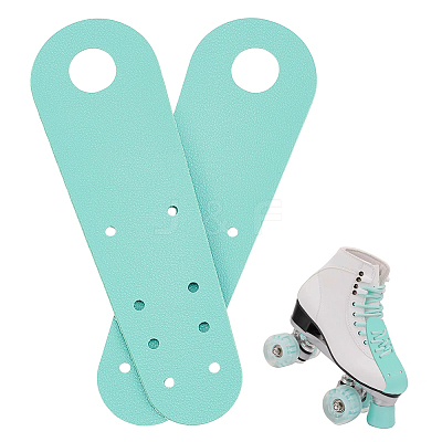 PVC Leather Flat Toe Guard Protector FIND-WH0013-65D-1
