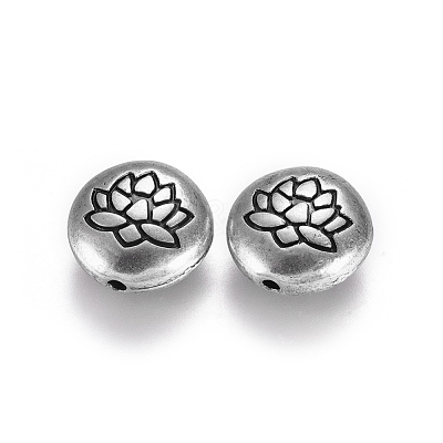Tibetan Style Alloy Beads X-TIBEB-Q067-08TAS-NR-1