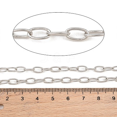 Brass Cable Chains KK-CBAC547-09P-1