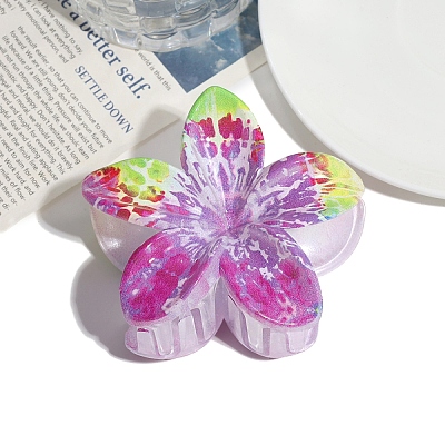 Resin Claw Hair Clips PW-WG7528A-02-1