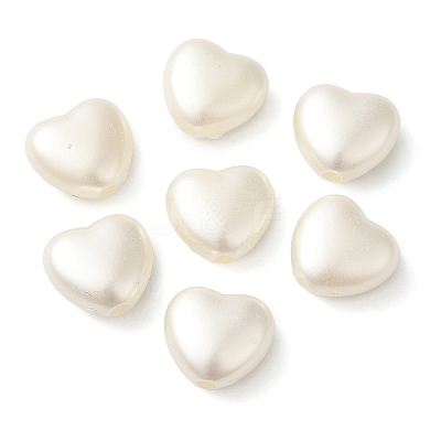 ABS Plastic Imitation Pearl Beads OACR-T018-10A-1