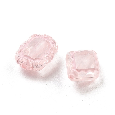Transparent Acrylic Beads OACR-Q084-20D-1