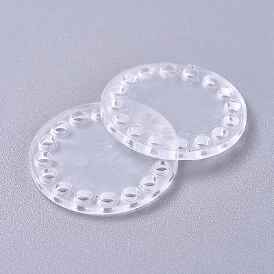 Transparent Acrylic Weaving Board X-DIY-WH0152-94-1
