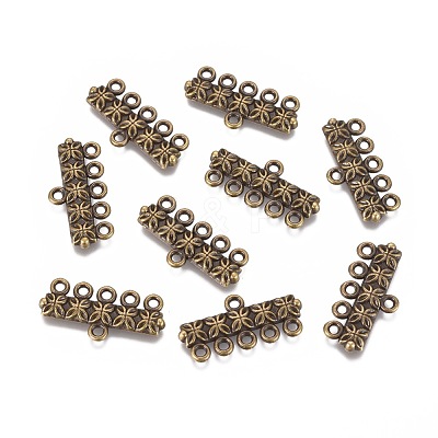 Tibetan Style Alloy Chandelier Components Links MLF0753Y-1