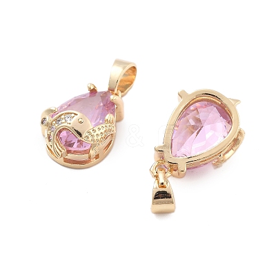 Glass Pendants KK-B125-06G-02-1