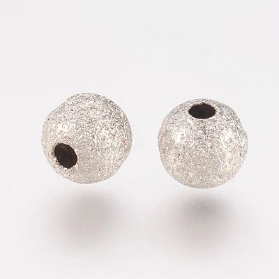 Brass Textured Beads EC248-1