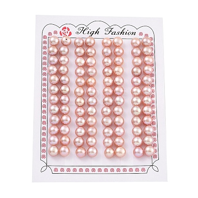 Grade 6A Natural Cultured Freshwater Pearl Beads PEAR-N018-6A-7075C-1