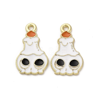 Halloween Alloy Enamel Pendants STAS-I354-01G-A01-1